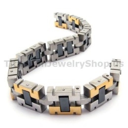Pulseira Masculina De Titânio