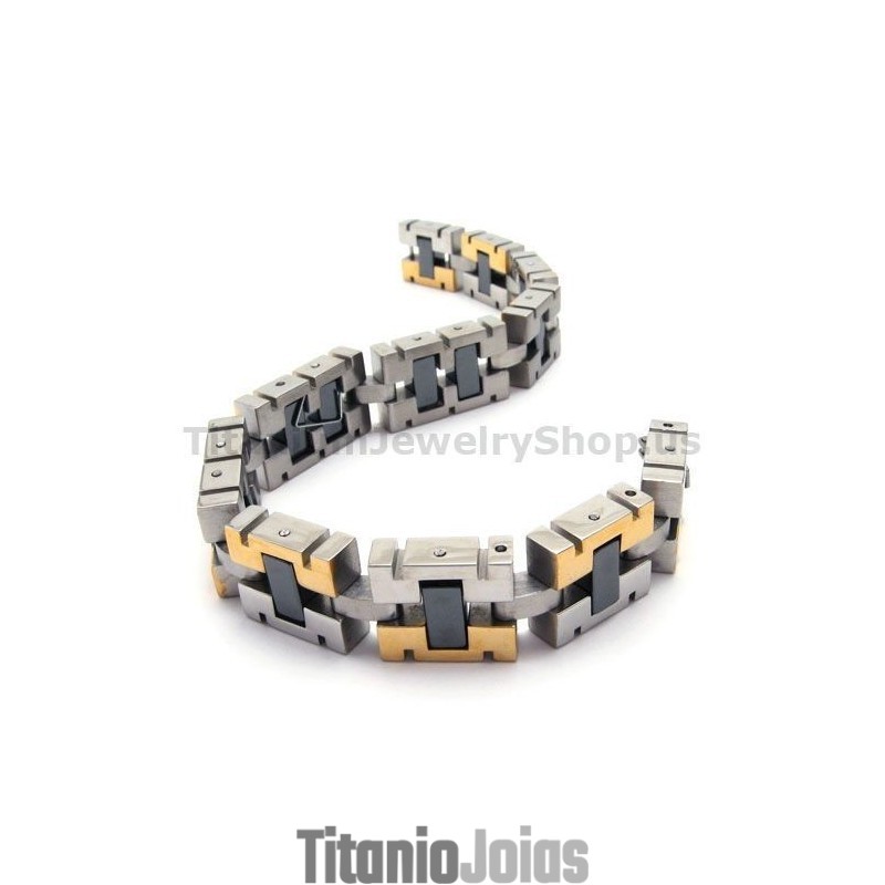 Pulseira Masculina De Titânio Pulseira Masculina De Titânio