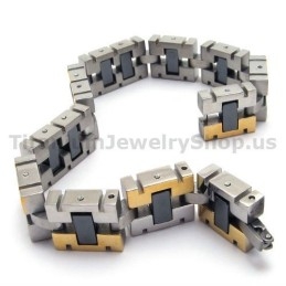 Pulseira Masculina De Titânio