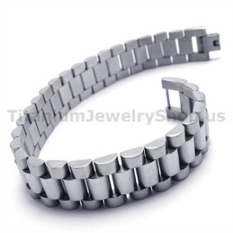 Pulseira Masculina De Titânio