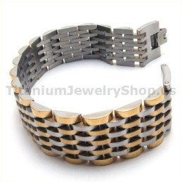 Pulseira Masculina De Titânio