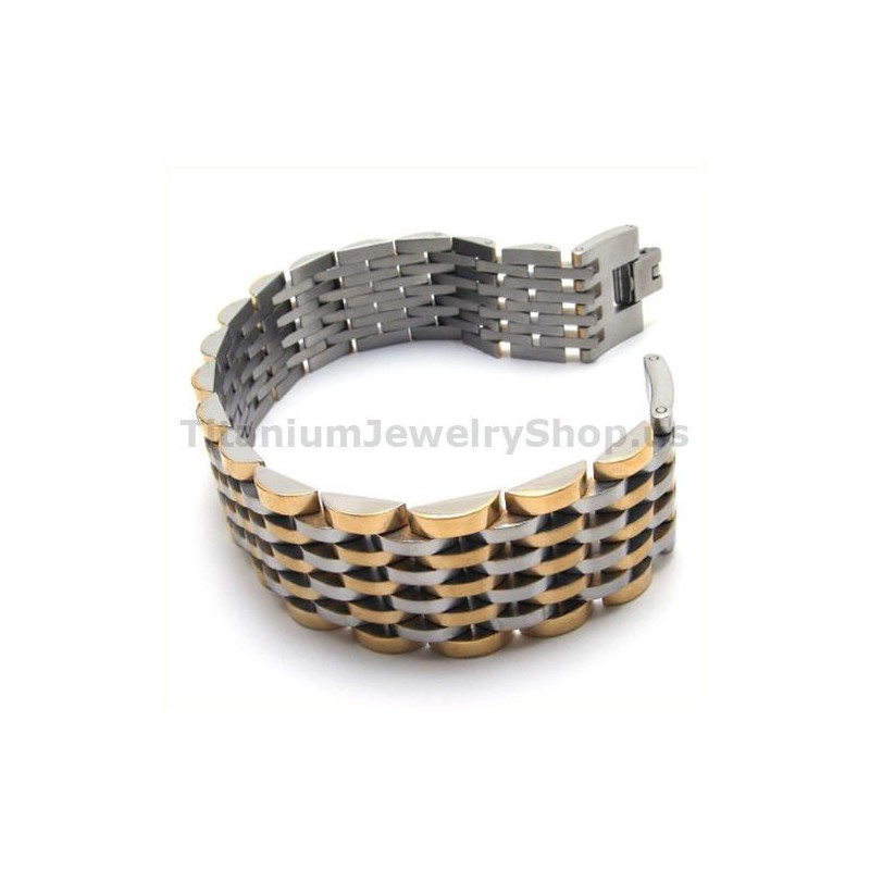 Pulseira Masculina De Titânio Pulseira Masculina De Titânio