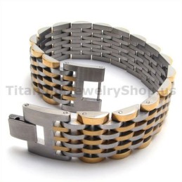 Pulseira Masculina De Titânio