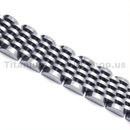 Pulseira Masculina De Titânio
