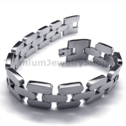 Pulseira Masculina De Titânio