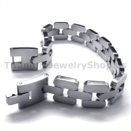 Pulseira Masculina De Titânio