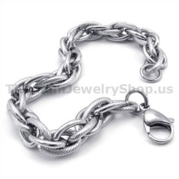 Pulseira Masculina De Titânio