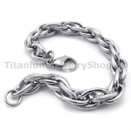 Pulseira Masculina De Titânio