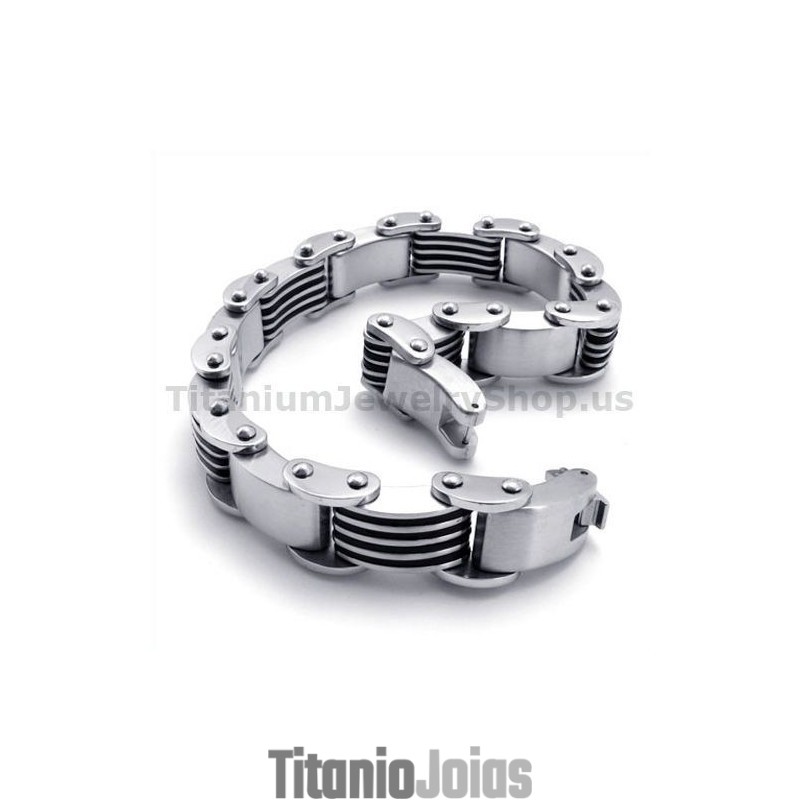 Pulseira Masculina De Titânio Pulseira Masculina De Titânio