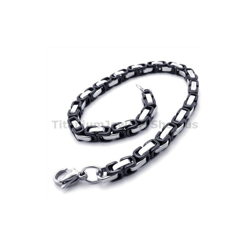 Pulseira Masculina De Titânio Preto Pulseira Masculina De Titânio Preto