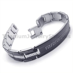 Pulseira Masculina De Titânio