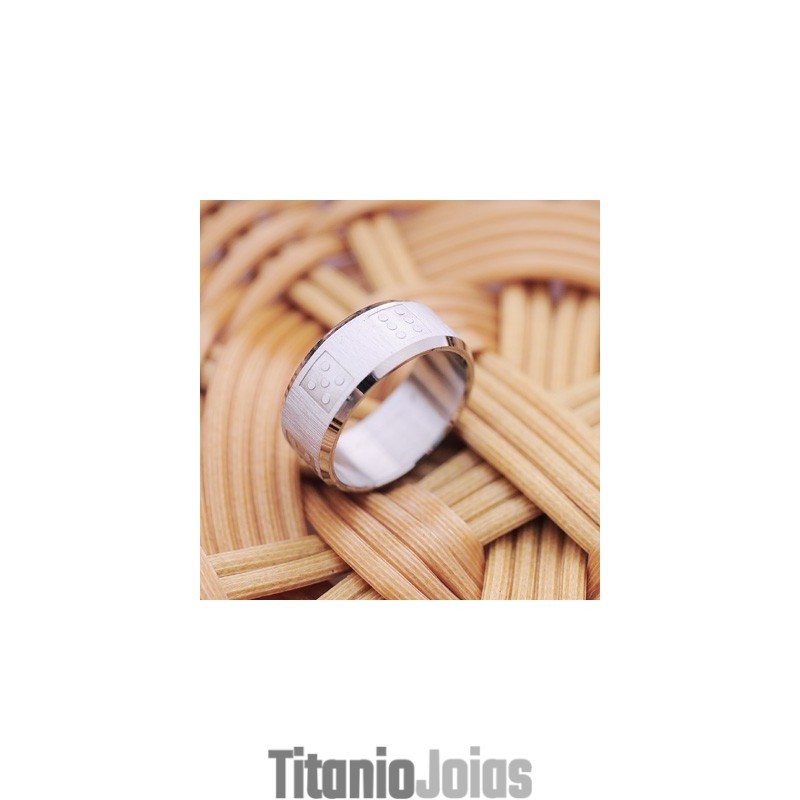 Anel De Titânio Masculino Anel De Titânio Masculino