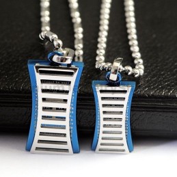 Pingentes De Titânio Para Amantes - Presentes Para O Dia Dos Namorados - Correntes Grátis