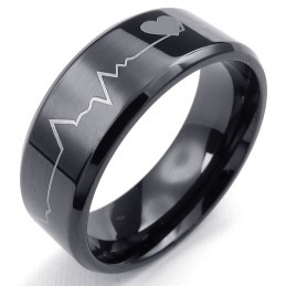 Aliança De Casamento De Tungstênio Ecg