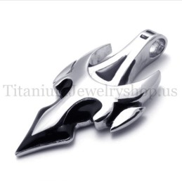 Pingente De Titânio Com Espada Forte Masculina