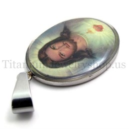 Pingente De Titânio Da Série Jesus
