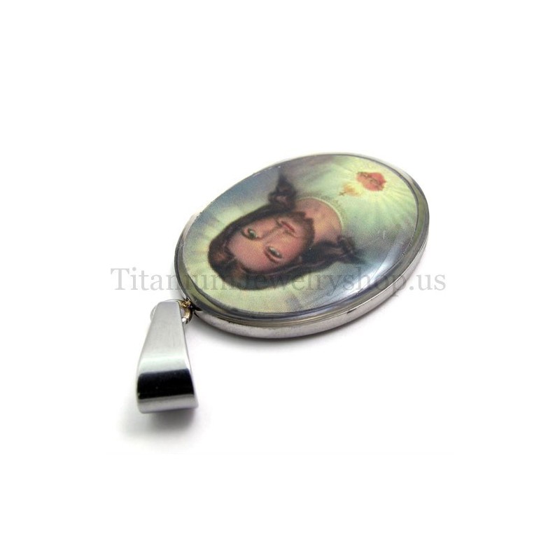 Pingente De Titânio Da Série Jesus