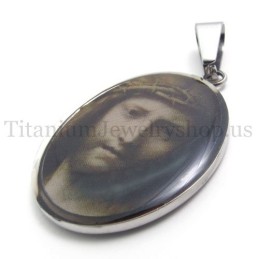 Pingente De Titânio Da Série Jesus