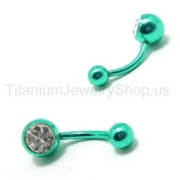 Mini Brincos De Diamante Incrustados Em Titânio