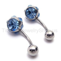 Brincos De Diamante Azul De Titânio Fino Prateado