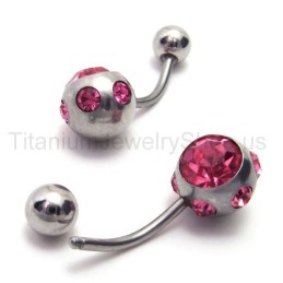 Brincos Finos De Titânio Com Diamante Roxo