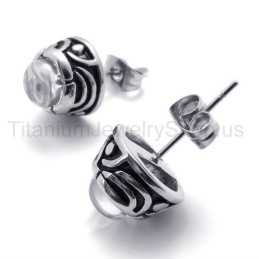 Brincos De Titânio Retrô