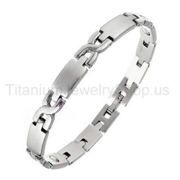 Pulseira Masculina De Titânio