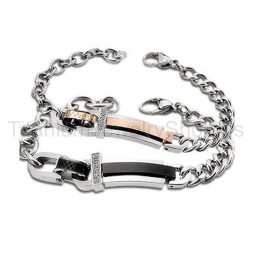 Pulseiras Love Forever Titanium Lovers