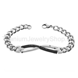 Pulseiras De Titânio Para Amantes "I Was Born To Love You"