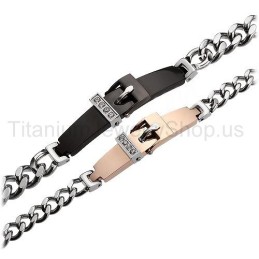Pulseiras Titanium Lovers