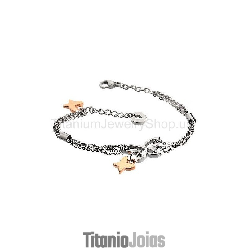 Pulseira Feminina De Titânio Pulseira Feminina De Titânio