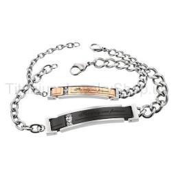 Pulseiras The Only One Forever Titanium Lovers