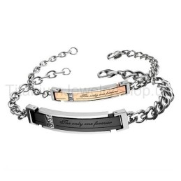 Pulseiras The Only One Forever Titanium Lovers