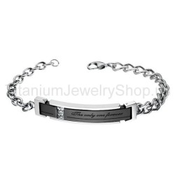 Pulseiras The Only One Forever Titanium Lovers