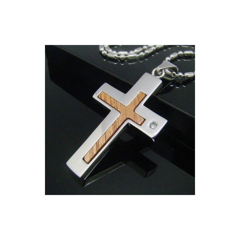 Pingente Cool Man Shining Cross De Titânio Puro Pingente Cool Man Shining Cross De Titânio Puro