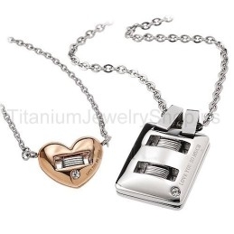Pingentes De Titânio Love You So Much