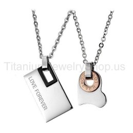Pingentes Love Forever Titanium Lovers
