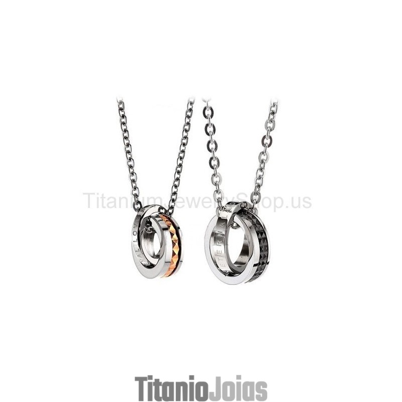 Pingentes De Titânio Para Amantes Do Amor Eterno Pingentes De Titânio Para Amantes Do Amor Eterno