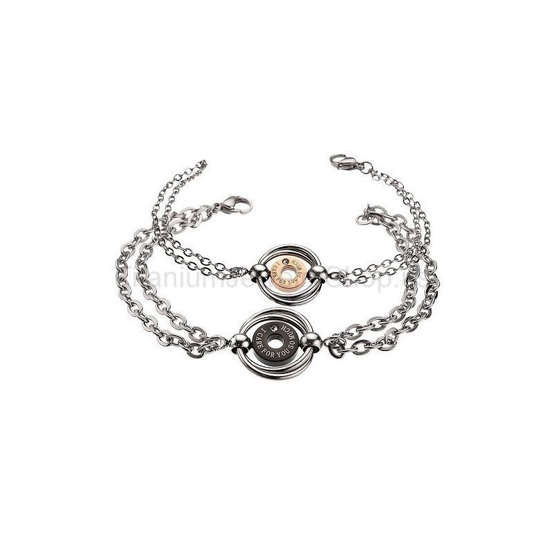 Pulseiras De Titânio Para Amantes De Vocês, Eu Me Importo Muito Com Vocês Pulseiras De Titânio Para Amantes De Vocês, Eu Me Importo Muito Com Vocês