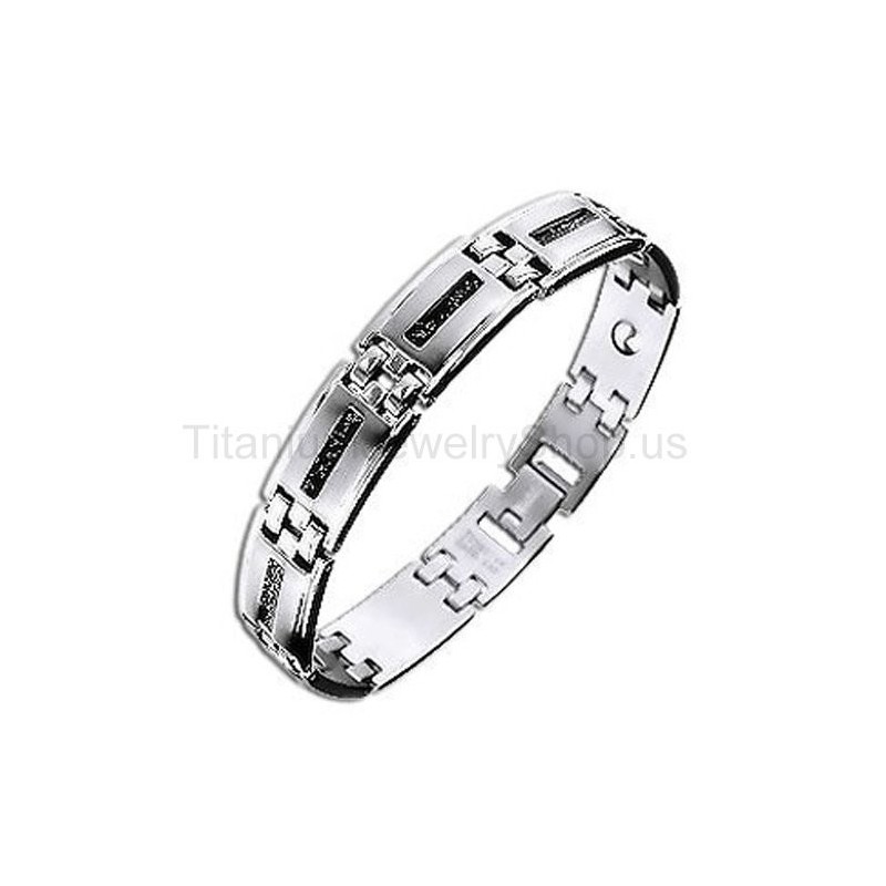 Pulseira De Titânio De 8 Polegadas Pulseira De Titânio De 8 Polegadas