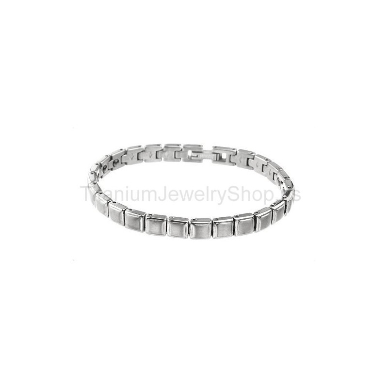 Pulseira De Titânio De 7 Polegadas Pulseira De Titânio De 7 Polegadas