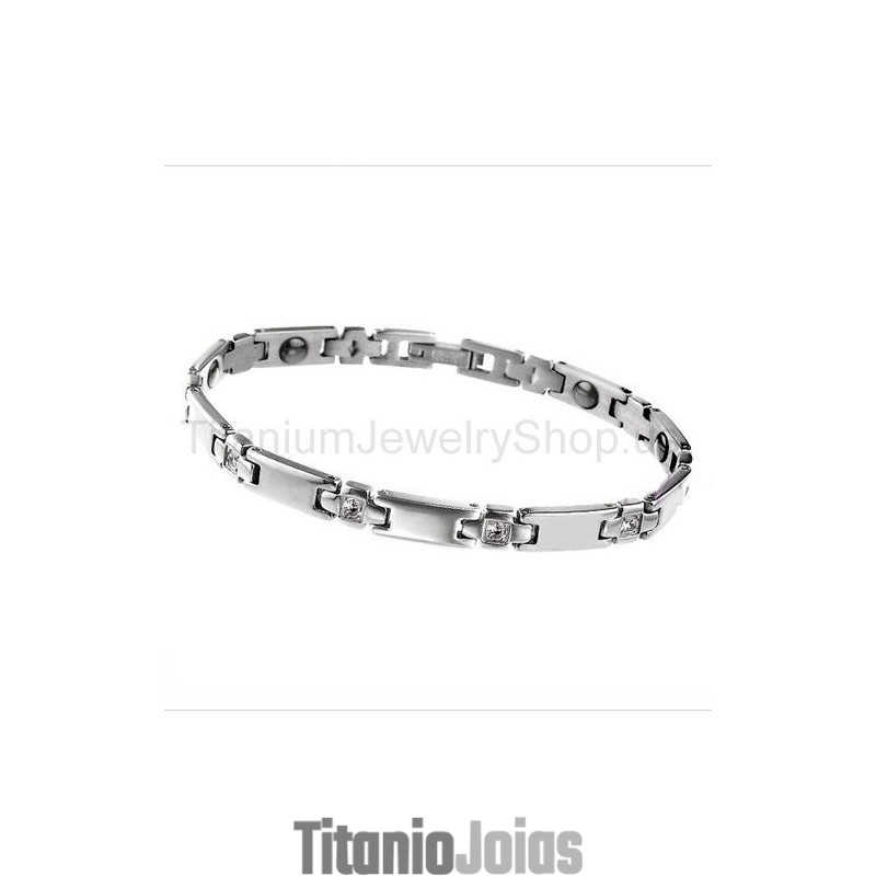Pulseira De Titânio De 7,5 Polegadas Pulseira De Titânio De 7,5 Polegadas