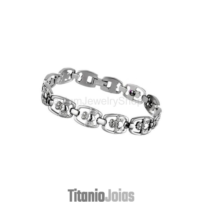 Pulseira De Titânio De 8 Polegadas Pulseira De Titânio De 8 Polegadas