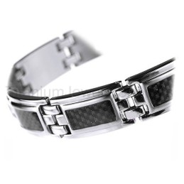 Pulseira De Titânio De 8 Polegadas