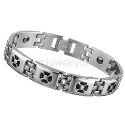 Pulseira De Titânio De 8 Polegadas