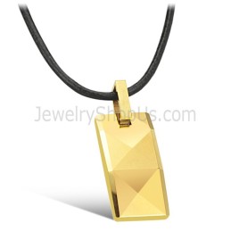 Pingente De Ouro Tungstênio Com Alto Polimento C630