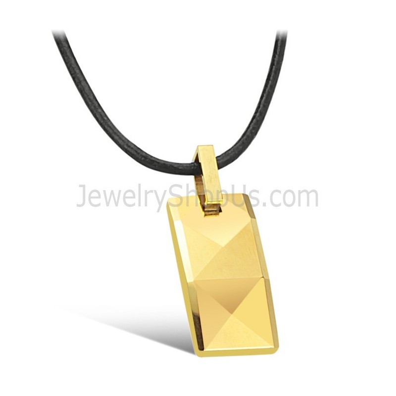 Pingente De Ouro Tungstênio Com Alto Polimento C630 Pingente De Ouro Tungstênio Com Alto Polimento C630