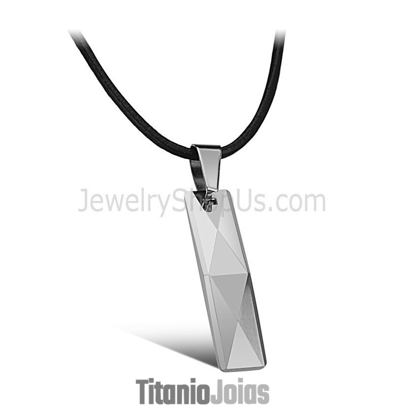 Pingente Com Design Multifacetado E Intrincado Em Prata Tungstênio C629 Pingente Com Design Multifacetado E Intrincado Em Prata Tungstênio C629