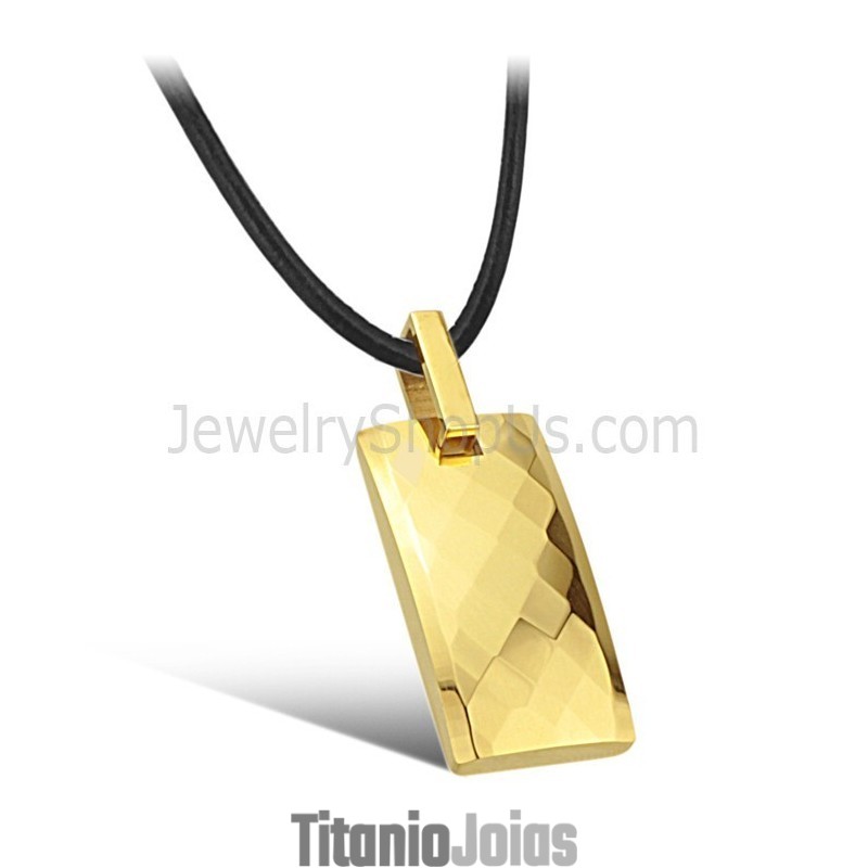 Pingente Com Design Multifacetado E Intrincado Em Ouro Tungstênio C632 Pingente Com Design Multifacetado E Intrincado Em Ouro Tungstênio C632