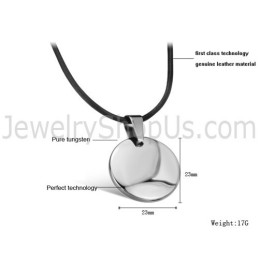 Pendente De Tungstênio Com Alto Polimento Wx637